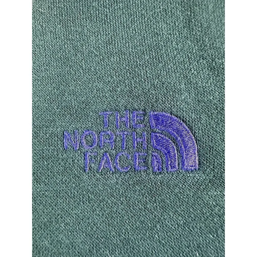 The North Face Men's Color Block Pullover Hoodie Hoody Green Combo - Picture 4 of 9